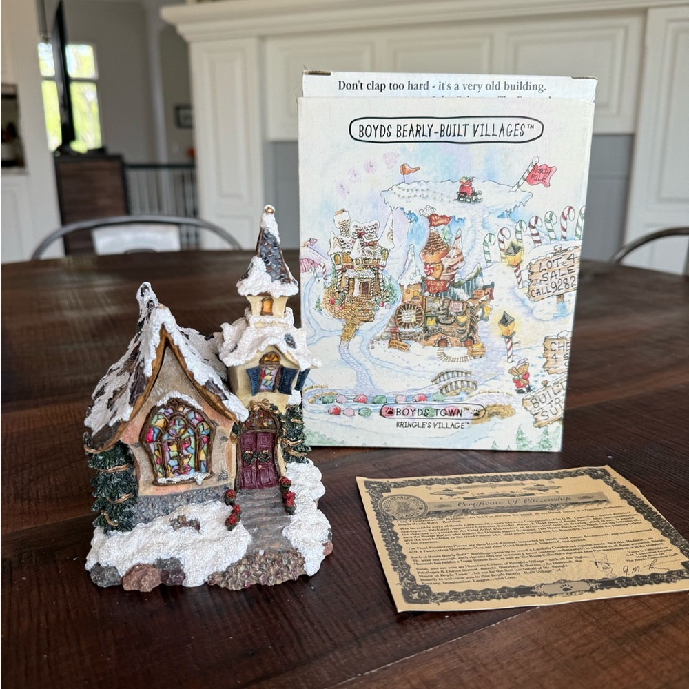 Bearly-Built Villages Holiday Decoration